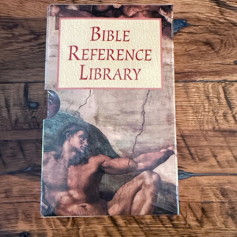 Bible Reference Library 3-Paperback book Set with Slipcover Box Factory Sealed - Picture 2 of 6